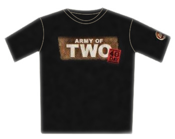 Army Of 2 Tshirt - Horizontal Logo