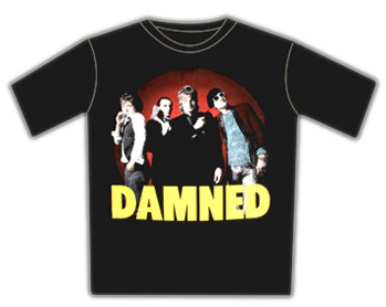 The Damned Tshirt - Colour Photo