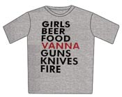 Vanna Tshirt - Bad Ass