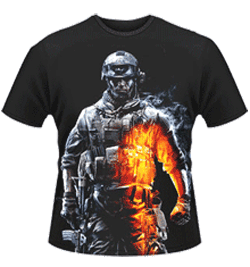 Battlefield Tshirt - Soldier Zoom