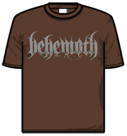Behemoth Tshirt - Logo Fitted