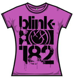 Blink 182 Tshirt - Bars