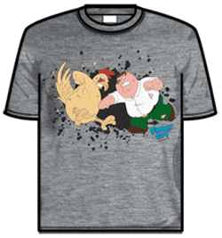 Family Guy Tshirt - Chicken Fight