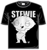 Family Guy Tshirt - Stewie B&w