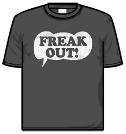 Frank Zappa Tshirt - Freak Out Logo