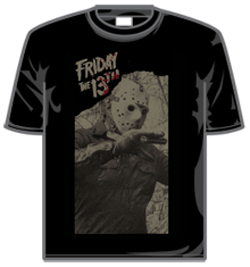 Friday The 13th Tshirt - Torn Art