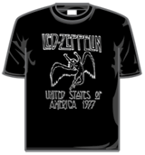 Led Zeppelin Tshirt - Swansong 77