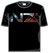 Mass Effect Tshirt - N7 Chrome