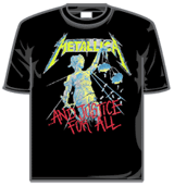 Metallica Tshirt - And Justice For All
