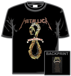 Metallica Tshirt - Dont Tread 2012