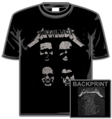 Metallica Tshirt - Four Faces