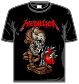 Metallica Tshirt - Heart Explosive