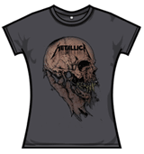 Metallica Tshirt - Sad Skull Ionized