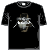 Metallica Tshirt - Winged Guy Coffin