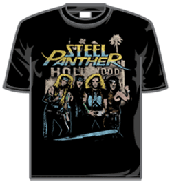Steel Panther Tshirt - Hollywood