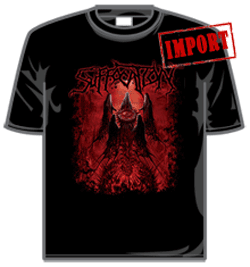 Suffocation Tshirt - Blood Oath Cover