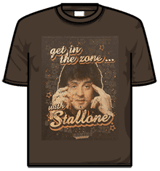 Sylvester Stallone Tshirt - Get In The Zone