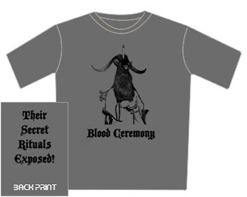 Blood Ceremony Tshirt - Secret Rituals