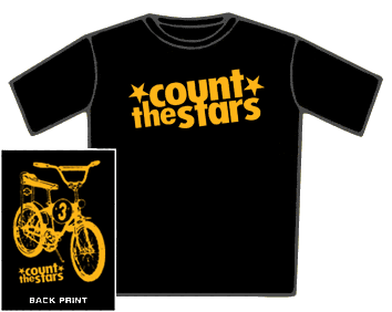 Count The Stars Tshirt - Bike