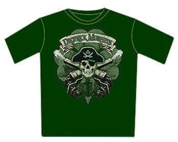 Drop Kick Murphys Tshirt - Skull Cannon Anchor