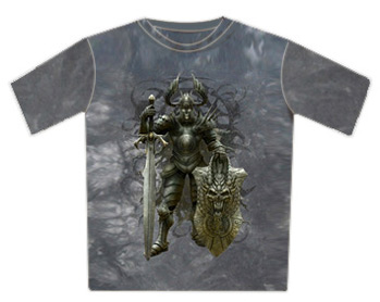 Fantasy Tshirt - Dark Night Tiedye 