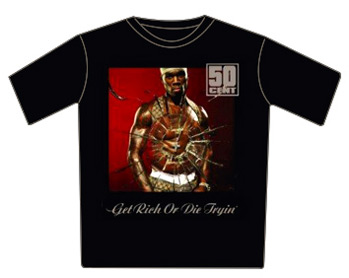 50 Cent Tshirt - CD