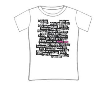 F**k Off T-Shirt - All Over