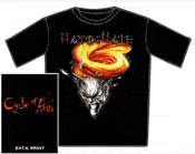 Havochate T Shirts - Cycle Of Pain