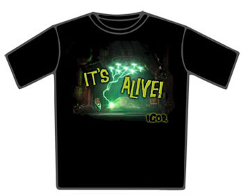 IGOR T-shirt - It's alive black
