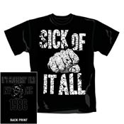 Sick Of It All Tshirt - 1986