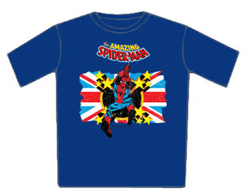 Spiderman T Shirt - Flag