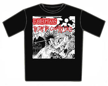 Subhumans T-shirt - Country Died