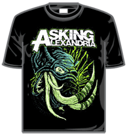 Asking Alexandria Tshirt - Tusks