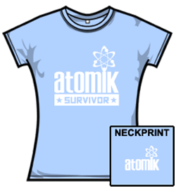 Atomik Festival Tshirt - Atomink Sk Blue