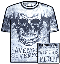 Avenged Sevenfold Tshirt - Cant Win