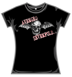 Avenged Sevenfold Tshirt - Skull Wings