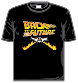 Back To The Future Tshirt - De Lorean