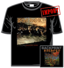 Bathory Tshirt - Blood Fire Death