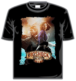 Bioshock Tshirt - Infinite Booker & Eliz