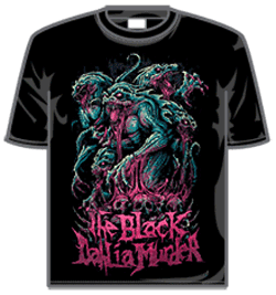 Black Dahlia Murder Tshirt - Lizard Men