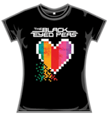 Black Eyed Peas Tshirt - Heart