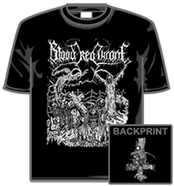 Blood Red Throne Tshirt - Come Death 