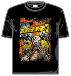 Borderlands 2 Tshirt - Characters