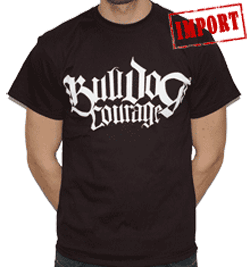 Bulldog Courage Tshirt - Logo