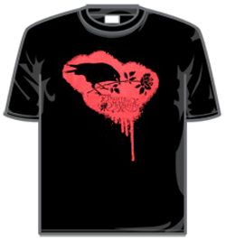Bullet For My Valentine Tshirt - Crow