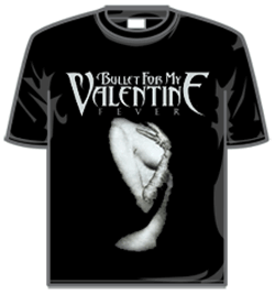 Bullet For My Valentine Tshirt - Fever Woman