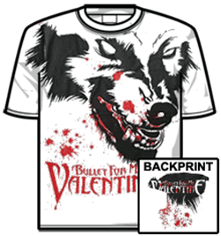 Bullet For My Valentine Tshirt - Werewolf