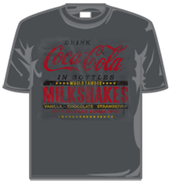 Coca Cola Tshirt - Milkshakes