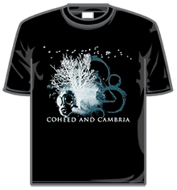 Coheed And Cambria Tshirt - Gas Mask