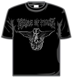 Cradle Of Filth Tshirt - Grey Logo
